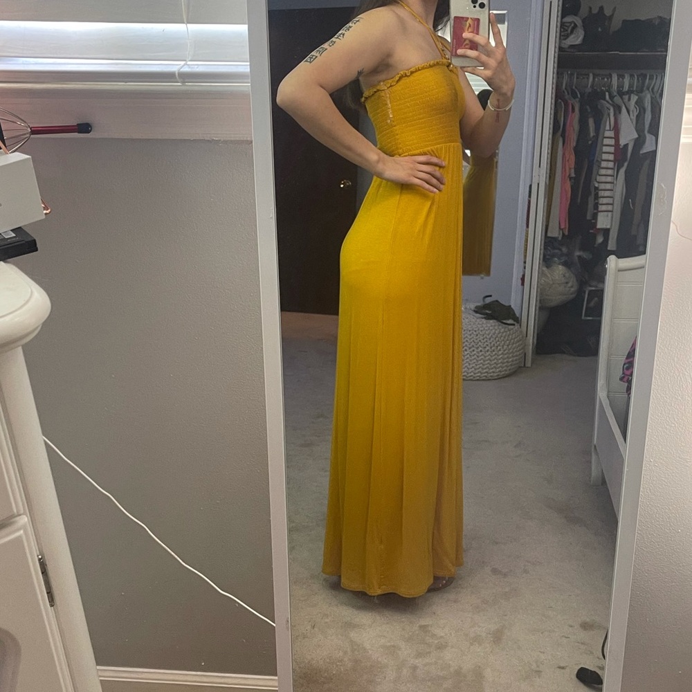 Yellow sundress perfect for summer